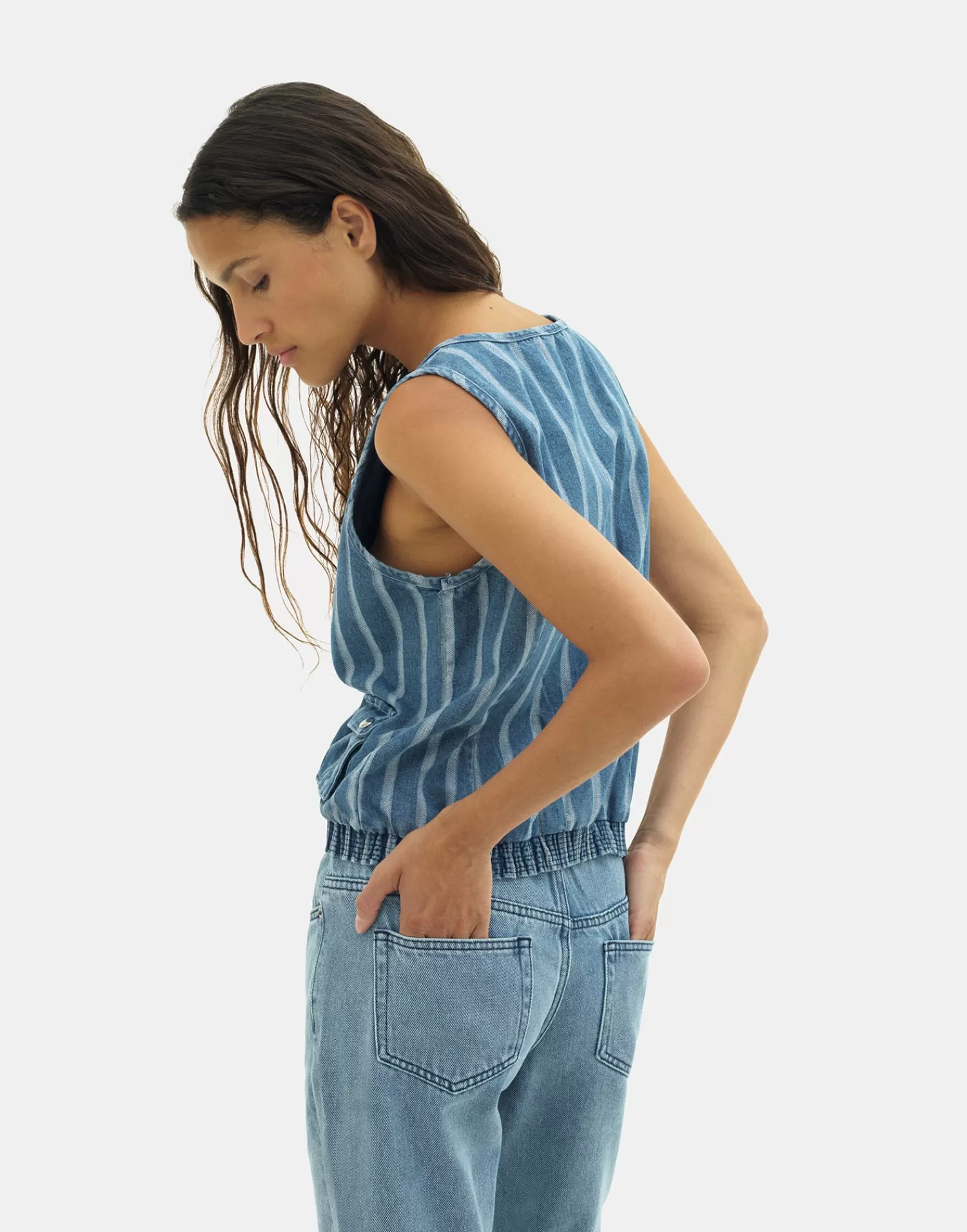 neve_denim_vest_5-1.webp T-Shirts & Tops*Natura Selection Neve Denim Vest 149737-BLUE