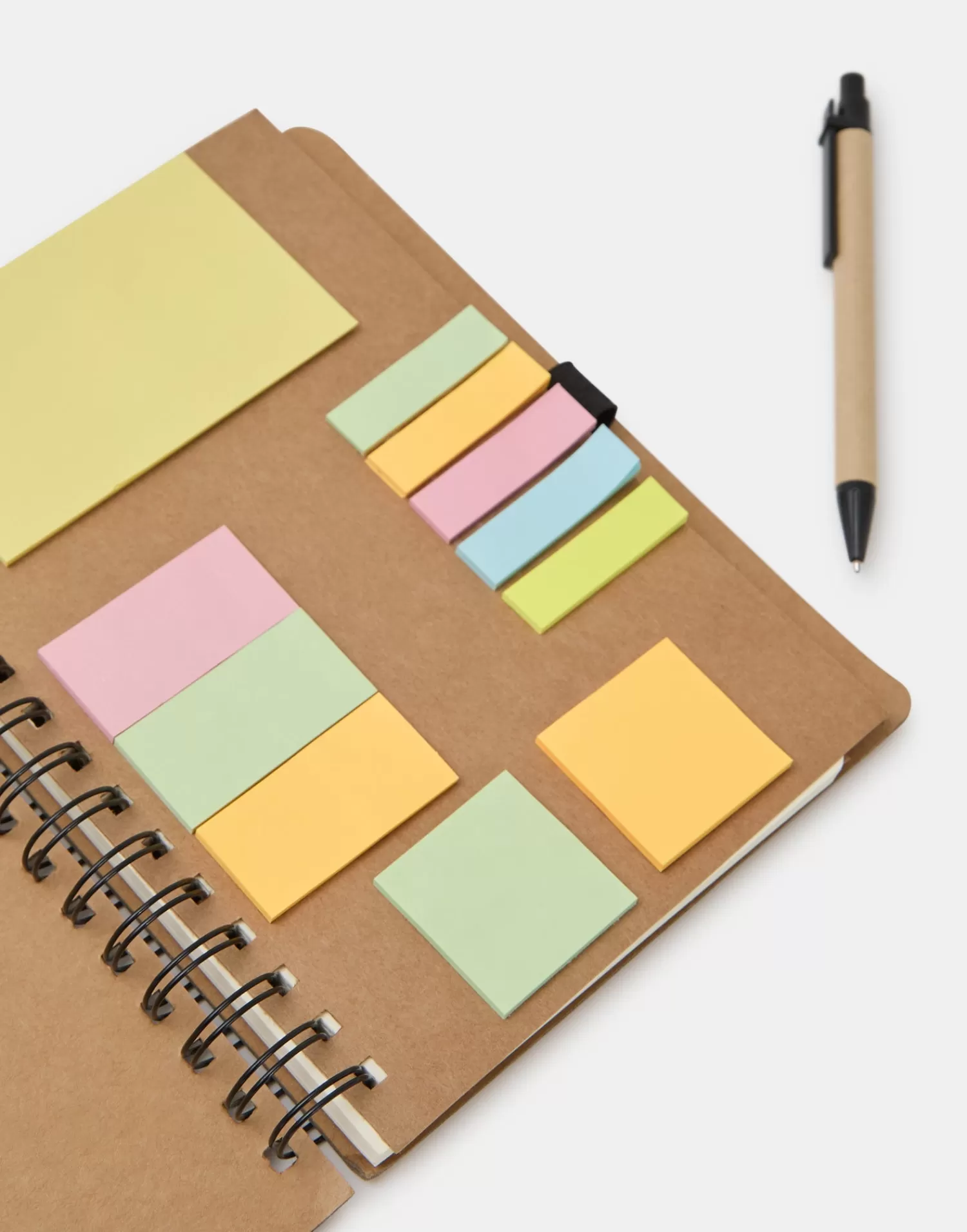 notebook_with_sticky_notes_3-1.webp Stationery*Natura Selection Notebook With Sticky Notes 147961-KRAFT