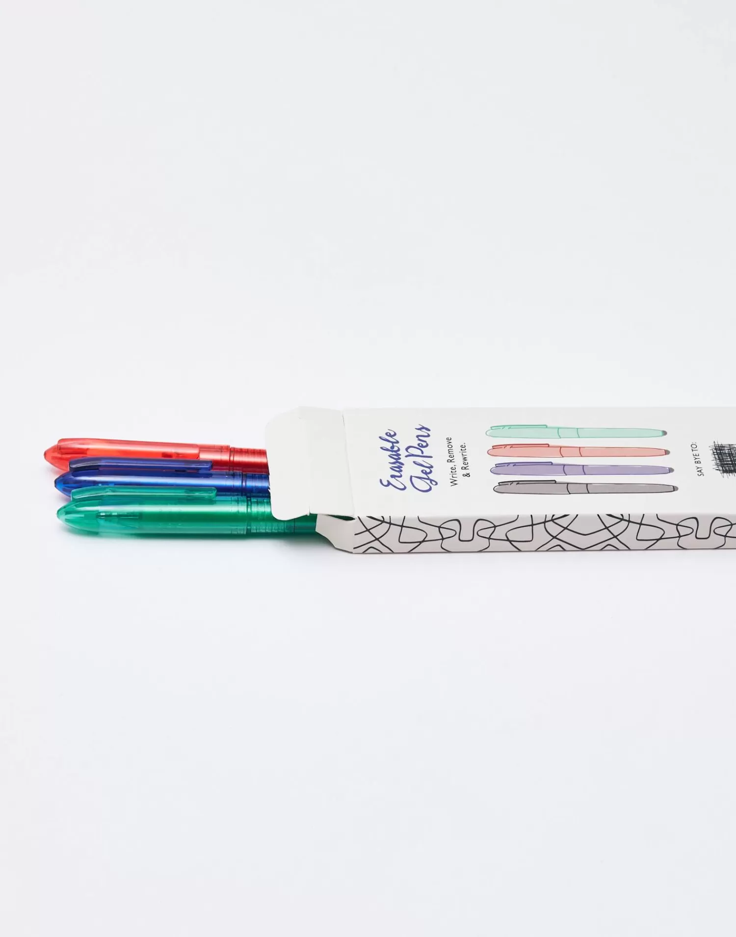 pack_of_4_erasable_pens_3.webp Stationery*Natura Selection Pack Of 4 Erasable Pens 142240-ASSORTED