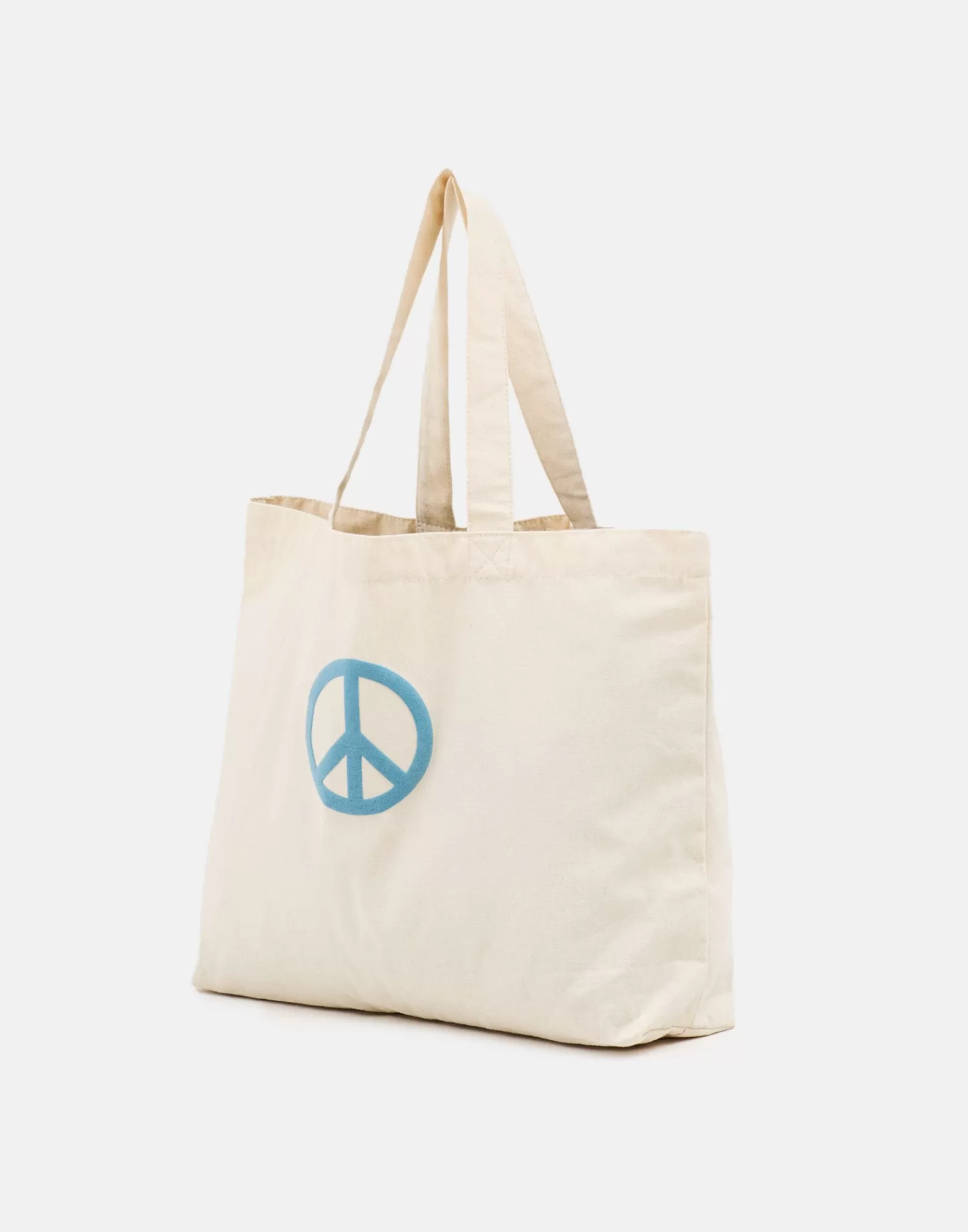 peace_shopper_bag_3-1.webp Bags & Purses | Backpacks & Bags*Natura Selection Peace Shopper Bag 145474-ECRU