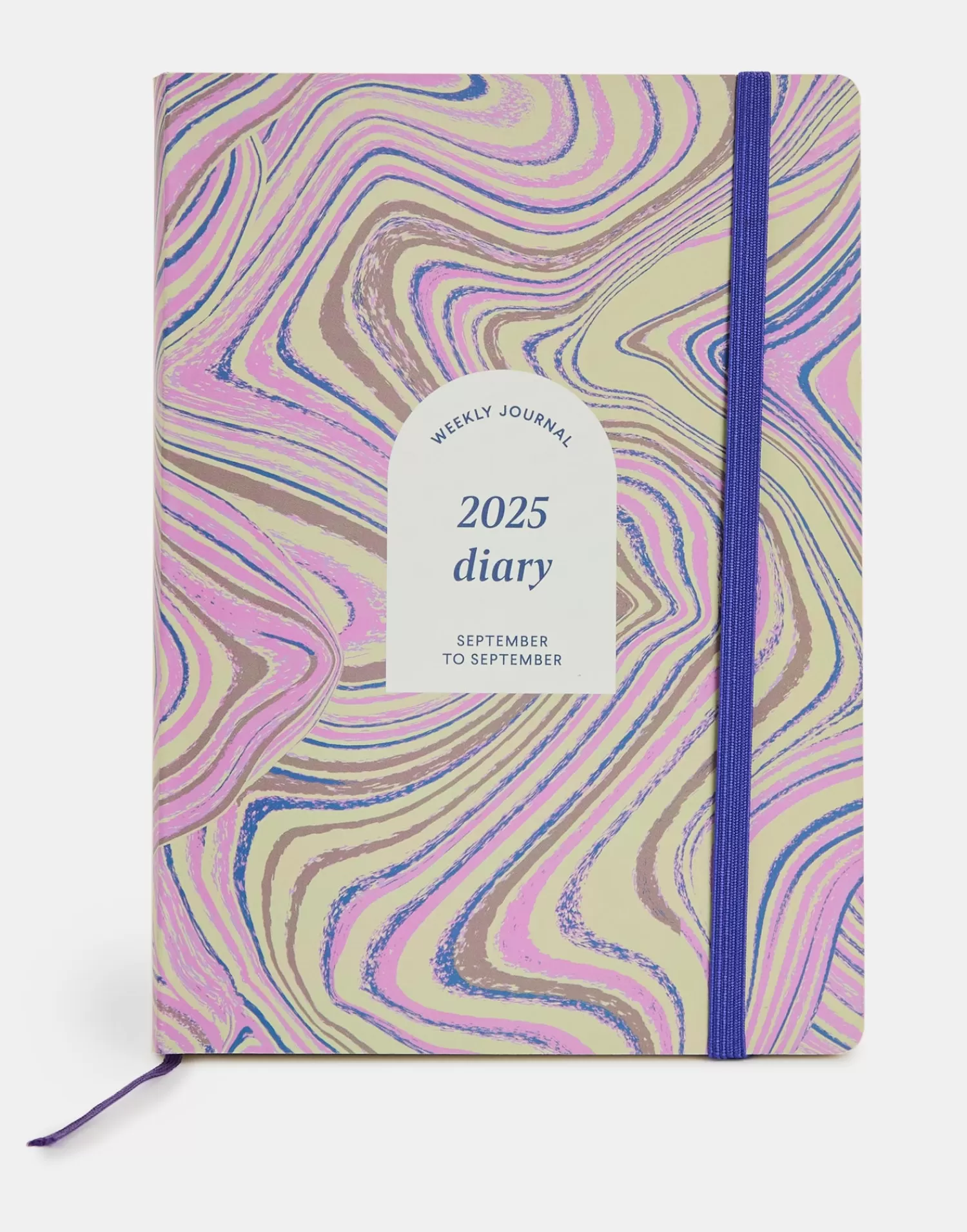 Stationery | Planners*Natura Selection Psychedelic Week-view School Planner 2024-2025 147940-PINK/YEL