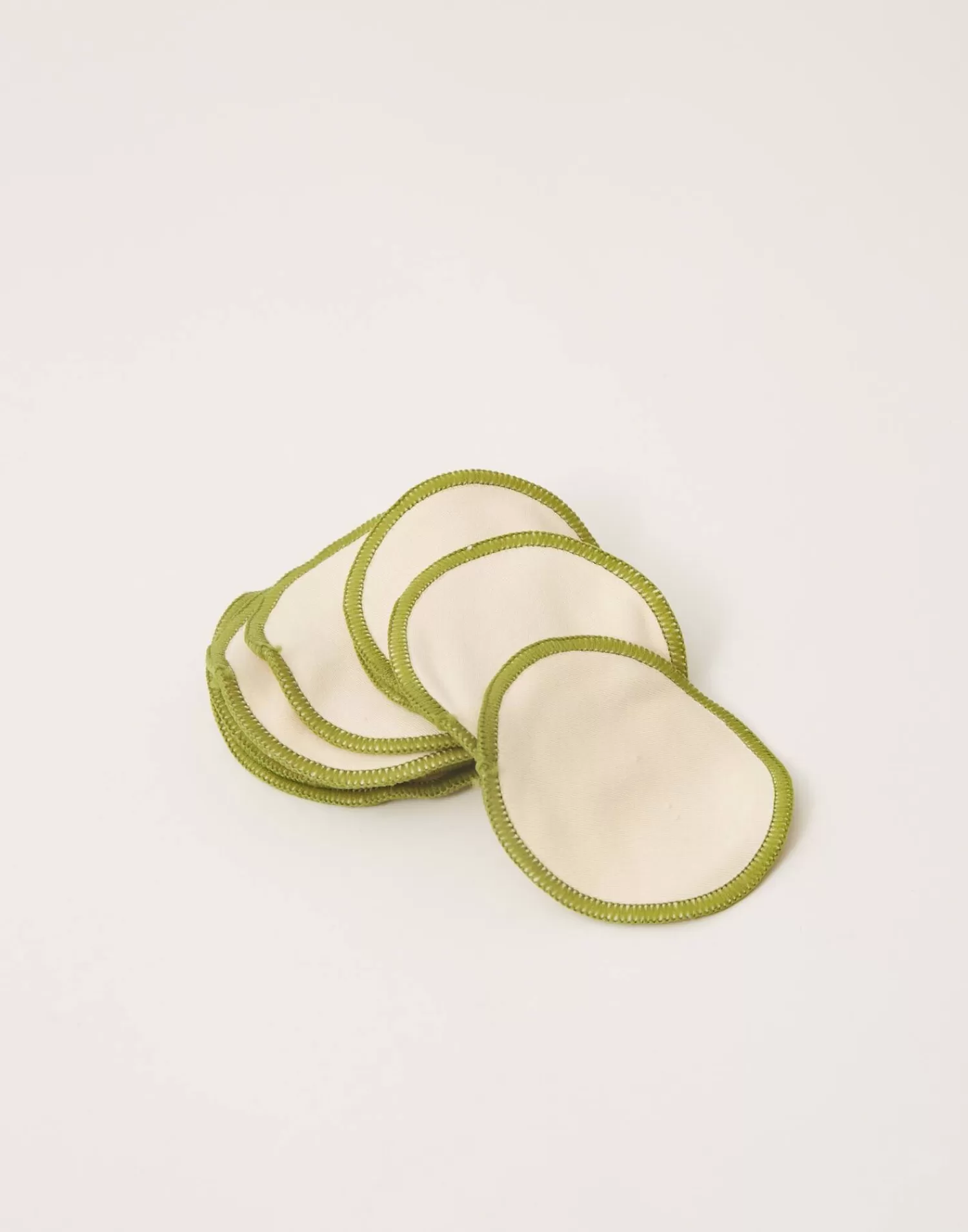 Bodycare & Beauty | Bodycare & Beauty*Natura Selection Reusable Cotton Rounds Set Of 10 131184-WHI/Green