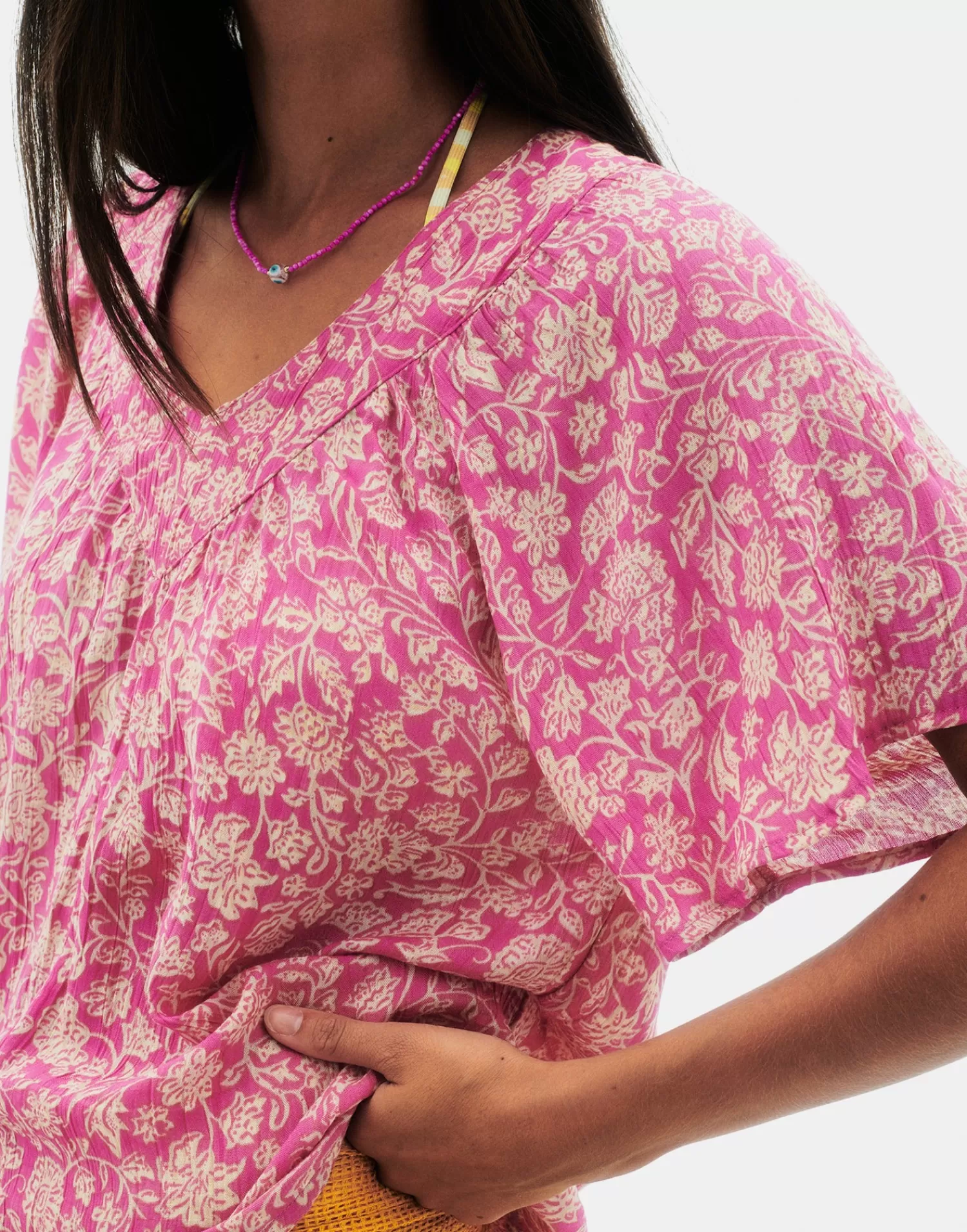 Shirts & Blouses | T-Shirts & Tops*Natura Selection Rose Blouse 147761-PINK