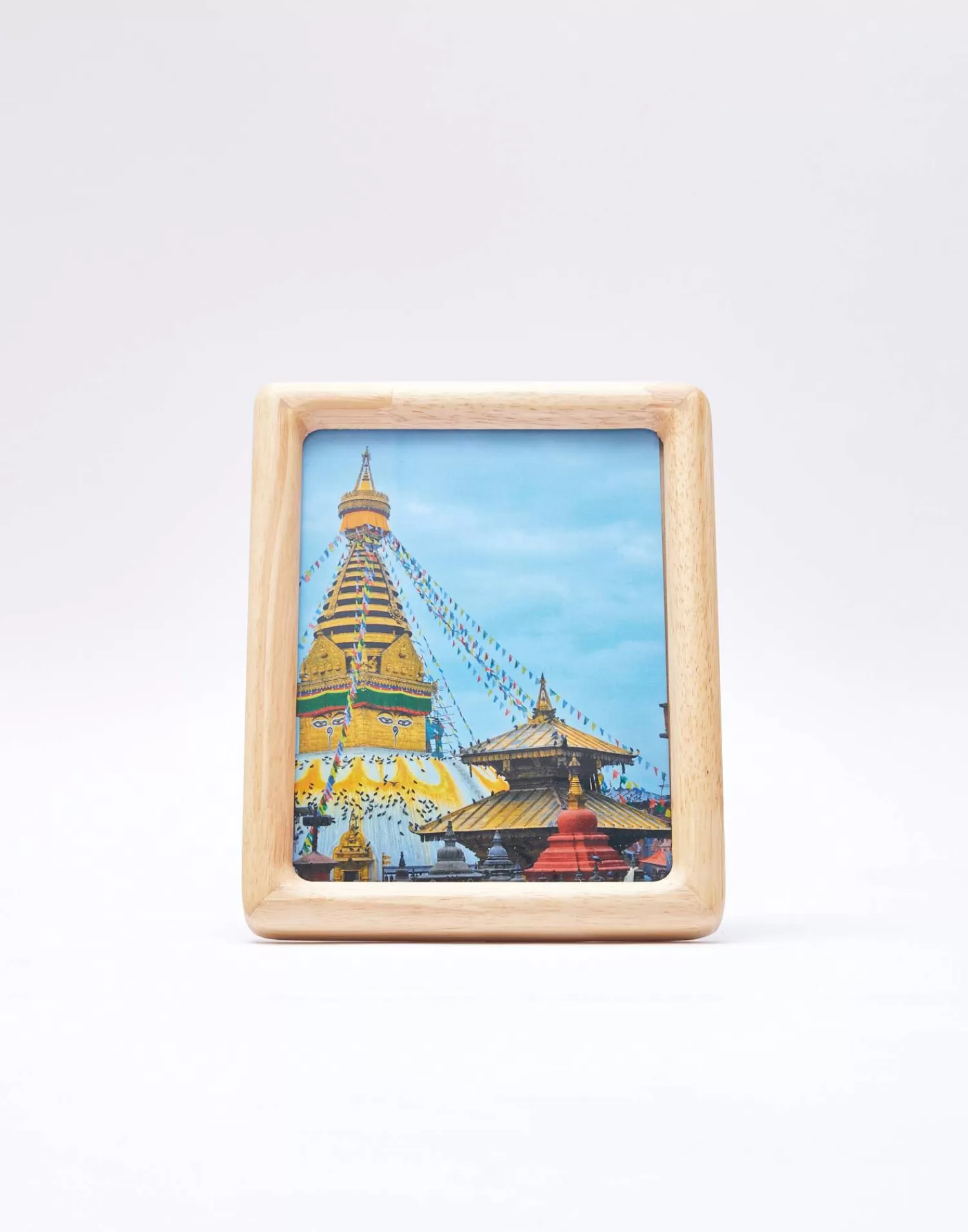 Decoration*Natura Selection Round Frame 15x20 142310-Natural