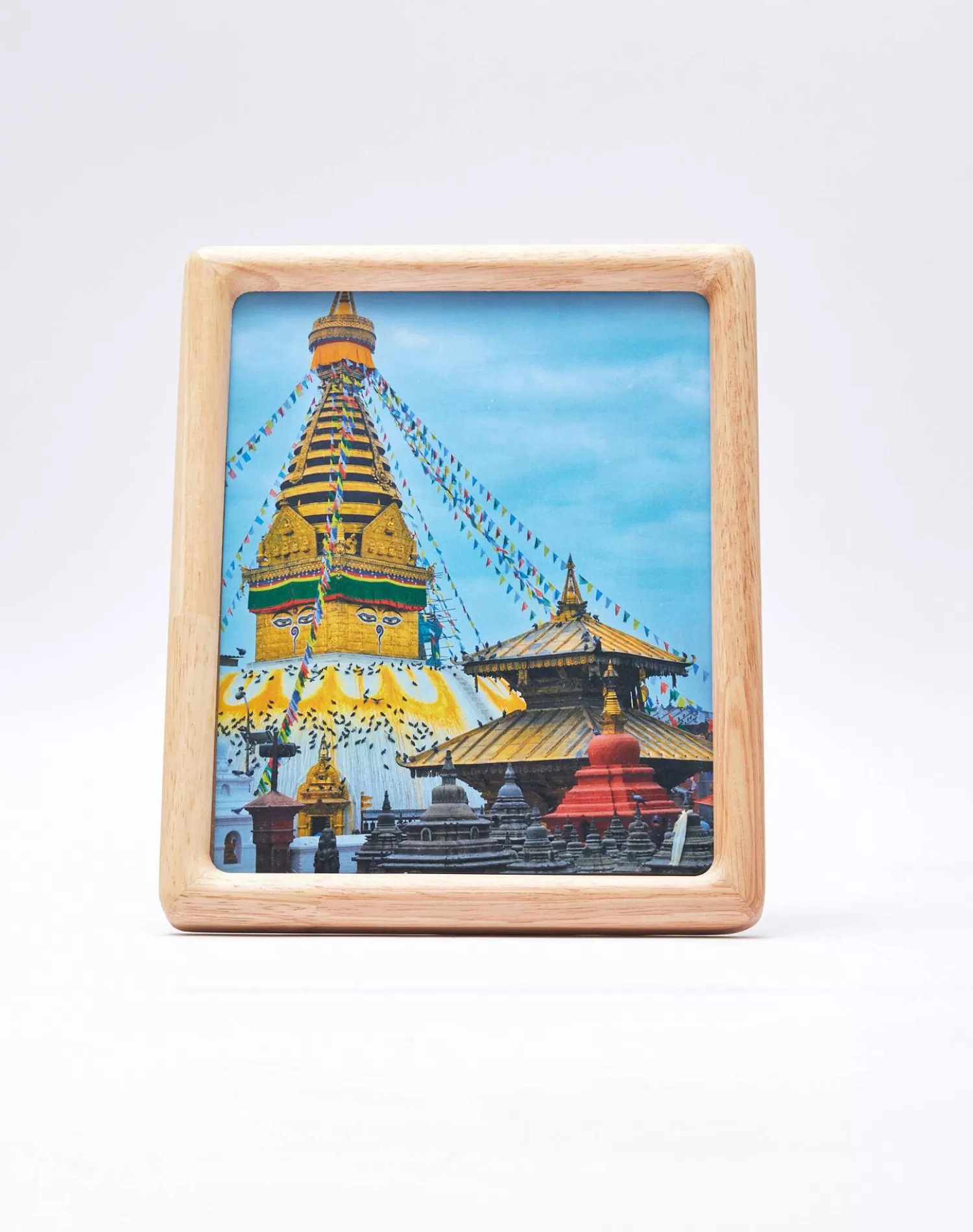 Decoration*Natura Selection Round Frame 20x25 142311-Natural