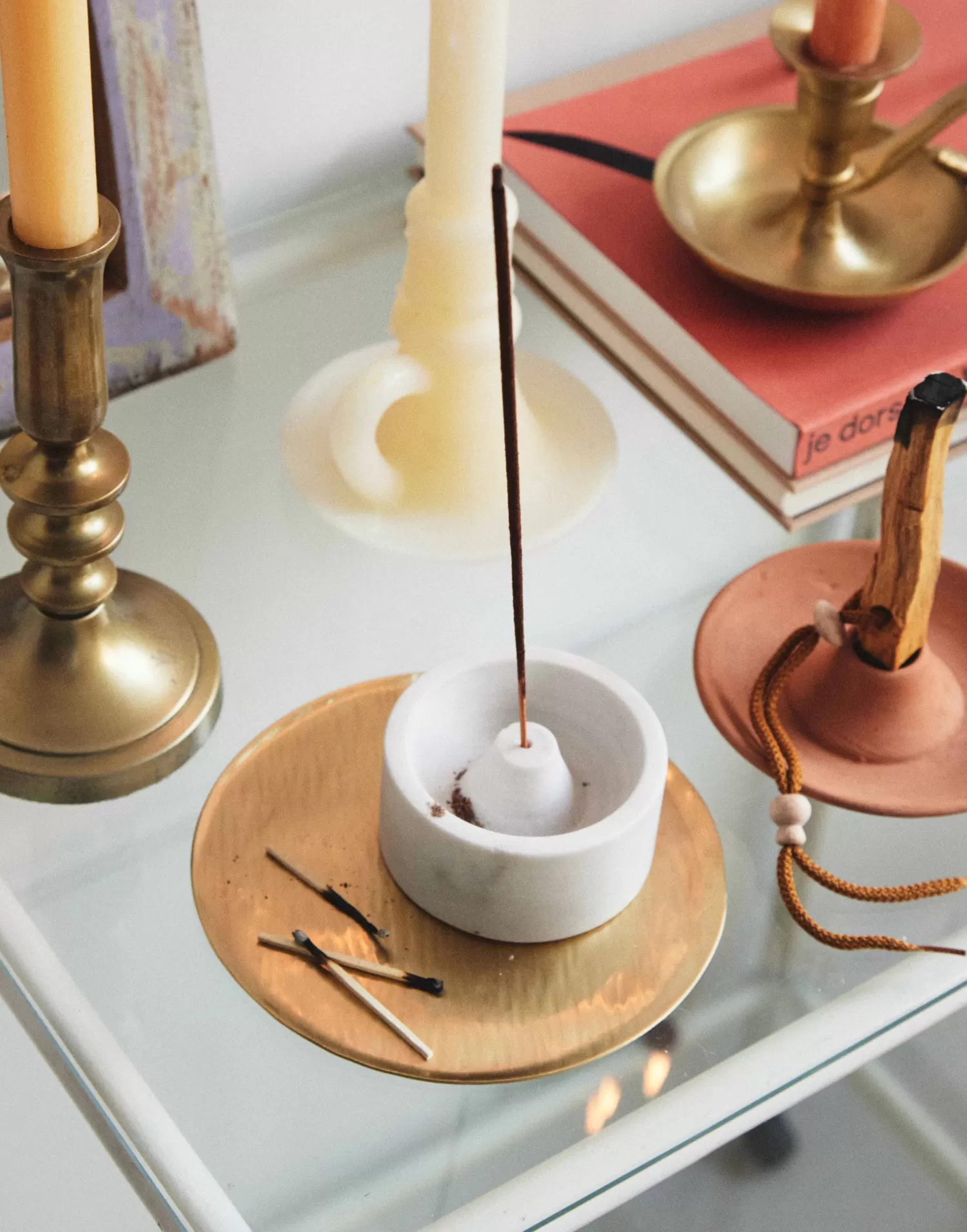 Incenses*Natura Selection Round Marble Portion