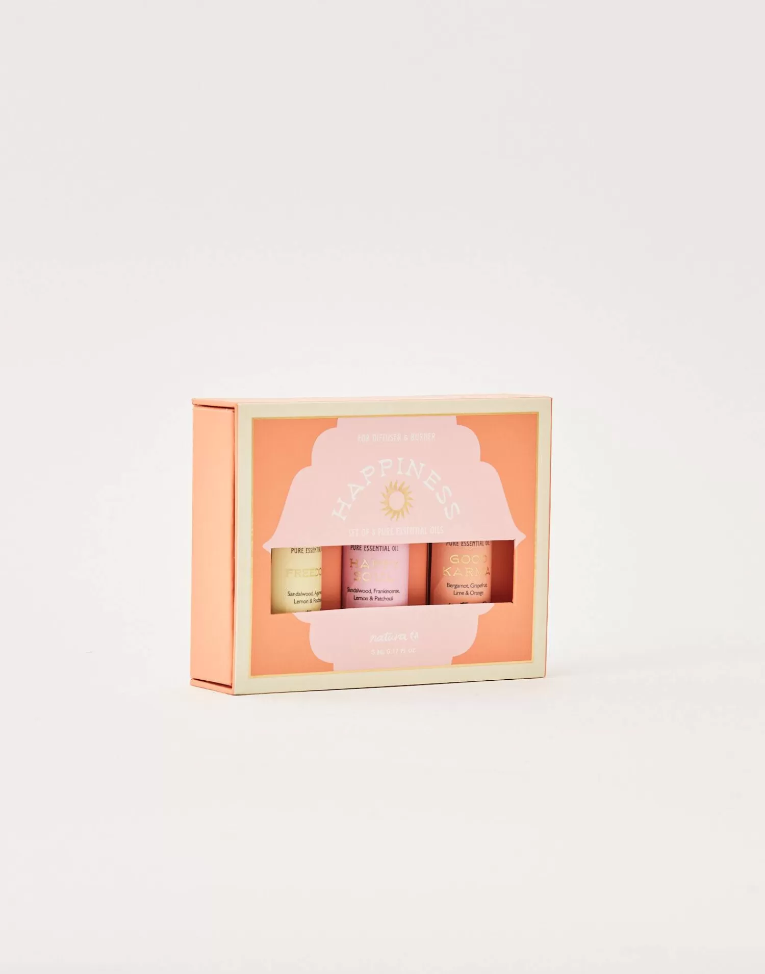 Bodycare & Beauty | Bodycare & Beauty*Natura Selection Set Of 3 Essential Oils Happiness 138233-Pink