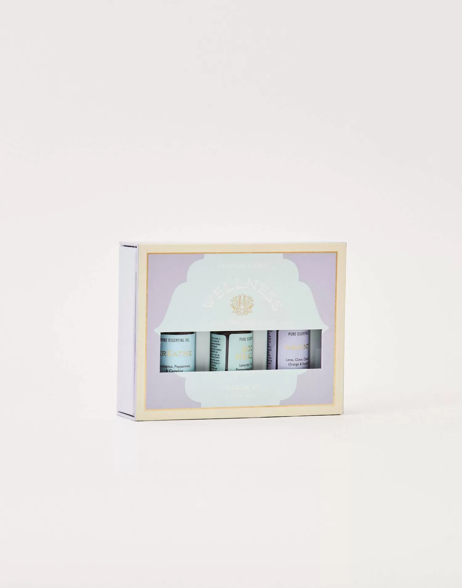 Aromas & Diffusers*Natura Selection Set Of 3 Essential Oils Wellness 138235-Lavander