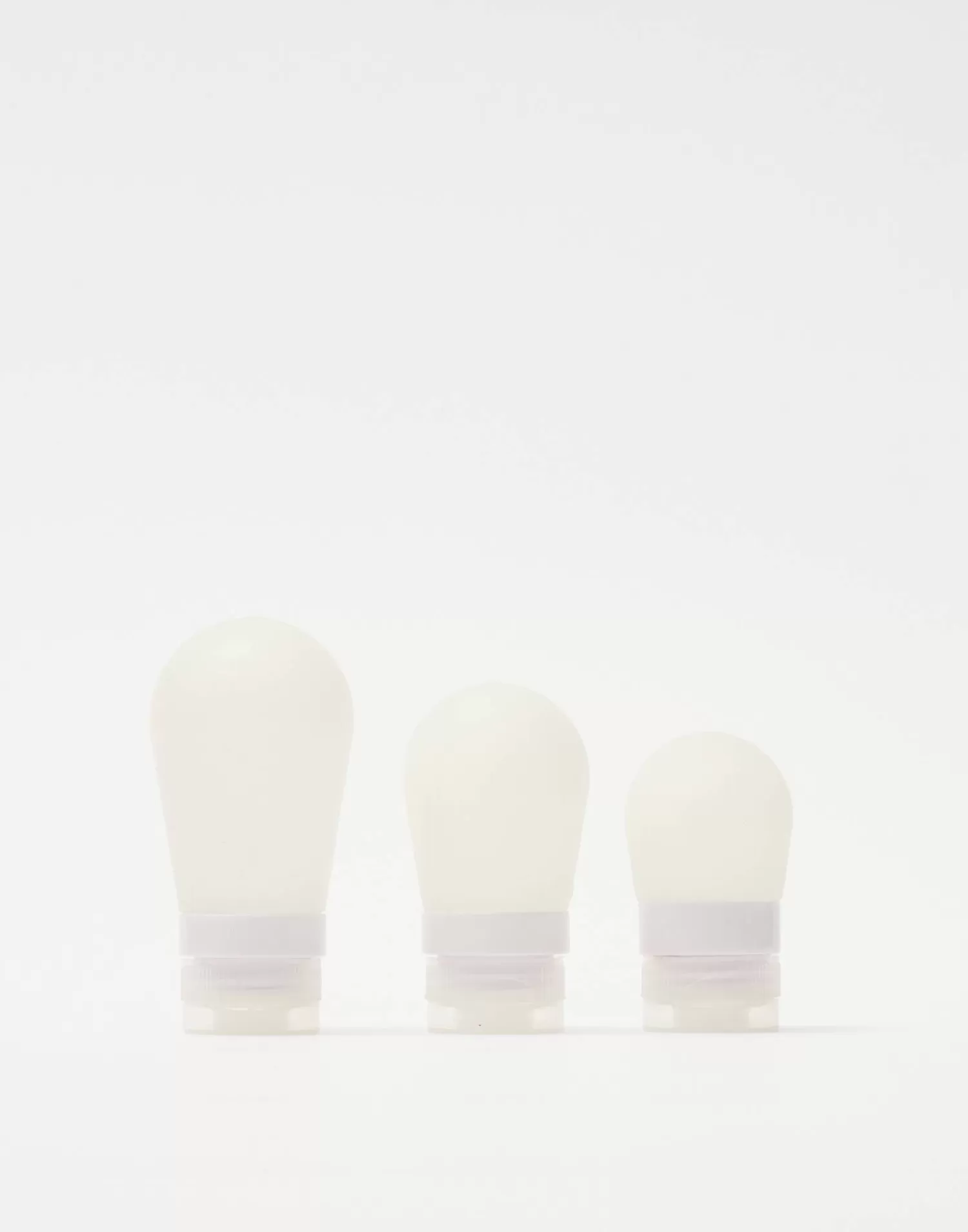 Bodycare & Beauty | Bodycare & Beauty*Natura Selection Set Of 3 Silicone Bottles 144250-WHITE