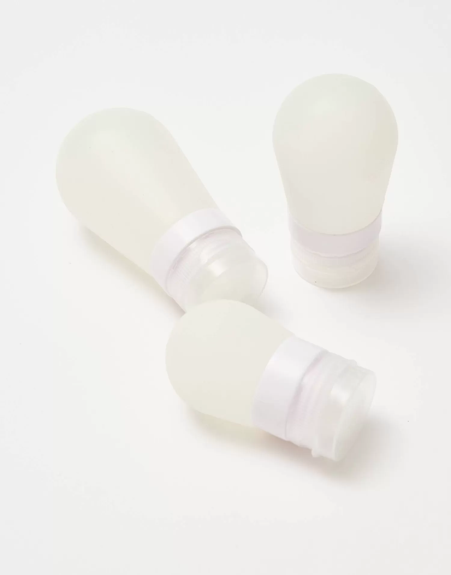 Bodycare & Beauty | Bodycare & Beauty*Natura Selection Set Of 3 Silicone Bottles 144250-WHITE