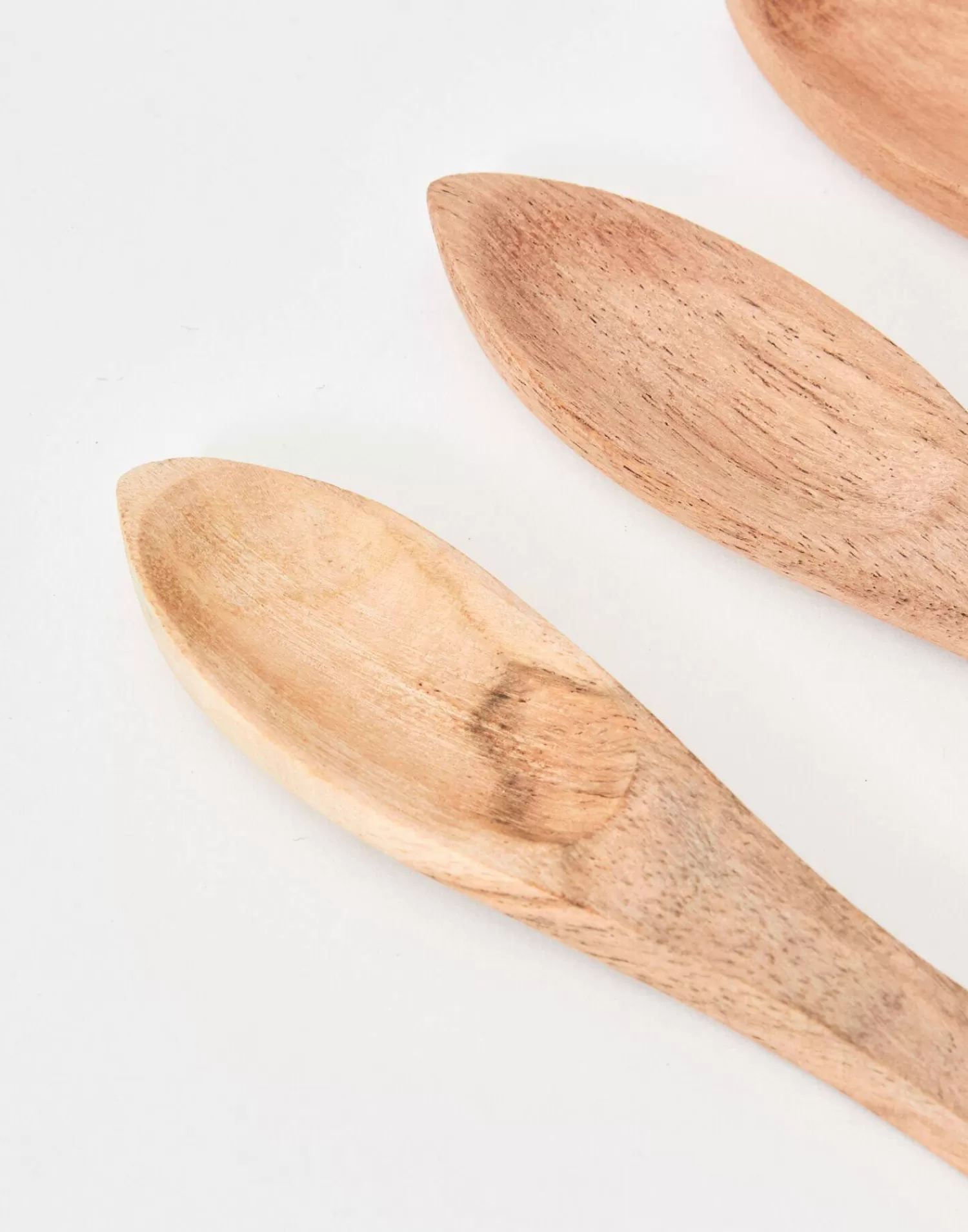 Kitchen*Natura Selection Set Of 3 Wooden Teaspoons 135556-WOOD