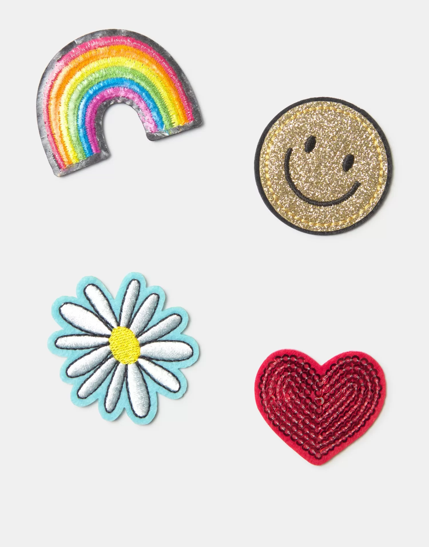 Other Accessories*Natura Selection Set Of 4 Rainbow Patches 148004-ASSORTED