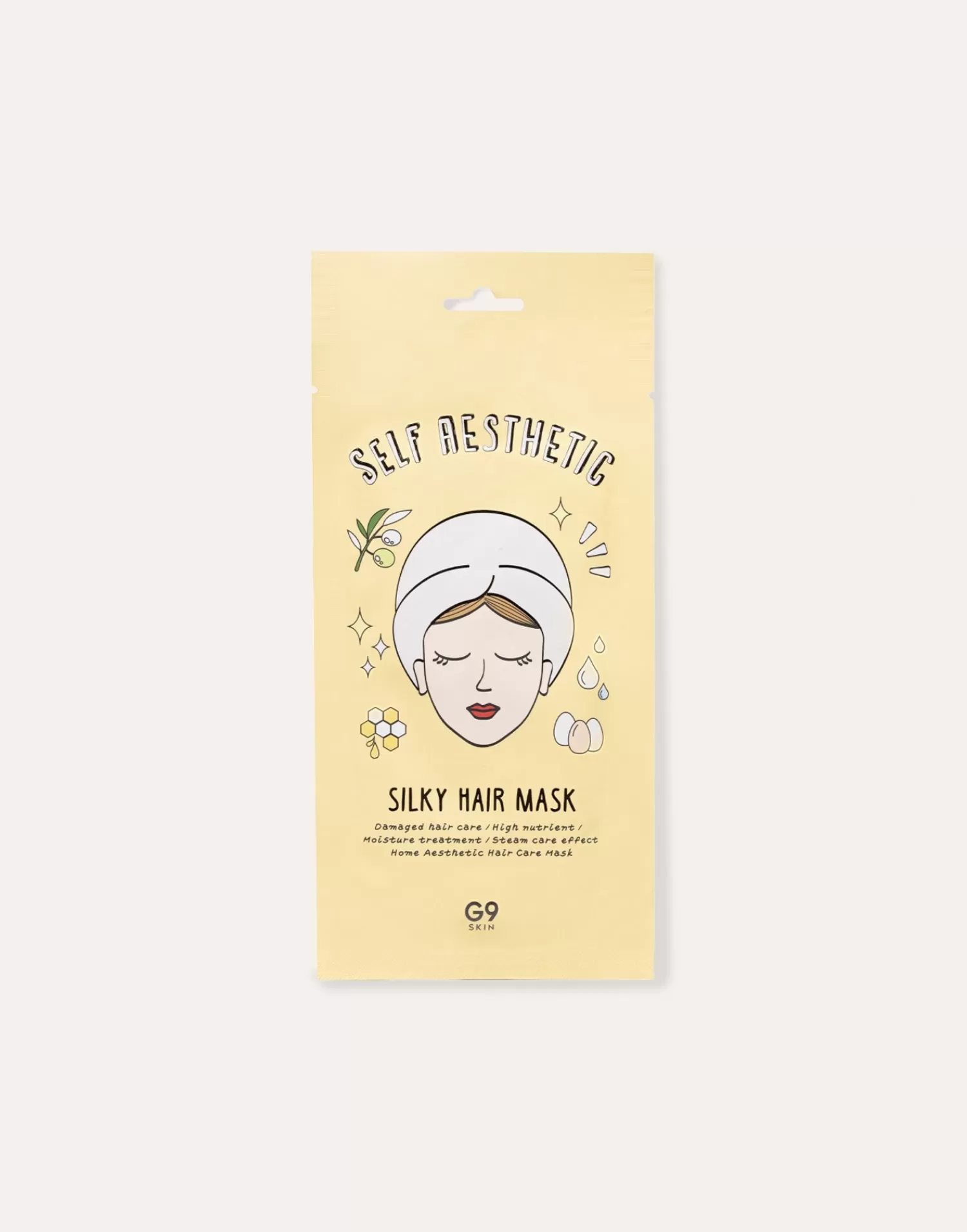 Bodycare & Beauty | Bodycare & Beauty*Natura Selection Silk Touch Hair Mask 146054-YELLOW