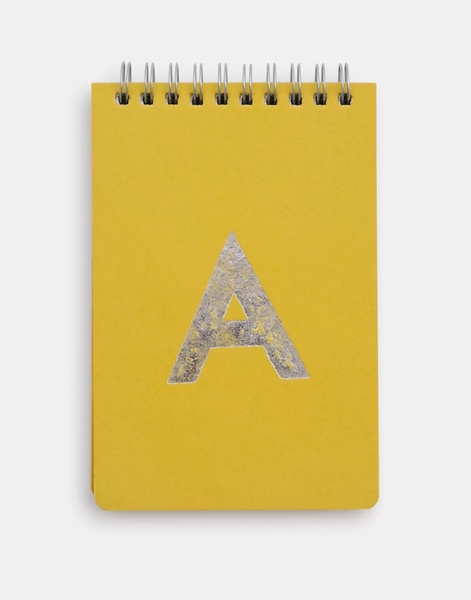 Stationery*Natura Selection Silver Alphabet Notebook