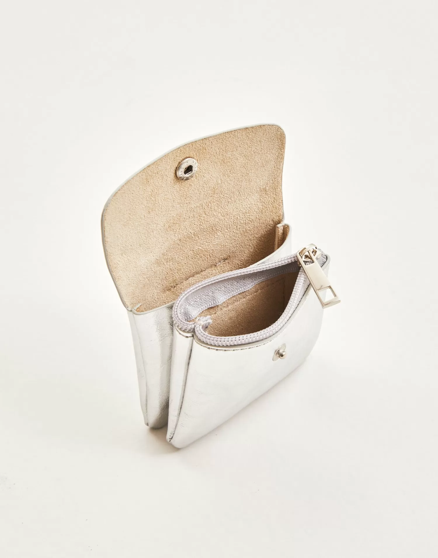 Bags & Purses*Natura Selection Silver Purse 148850-SILVER