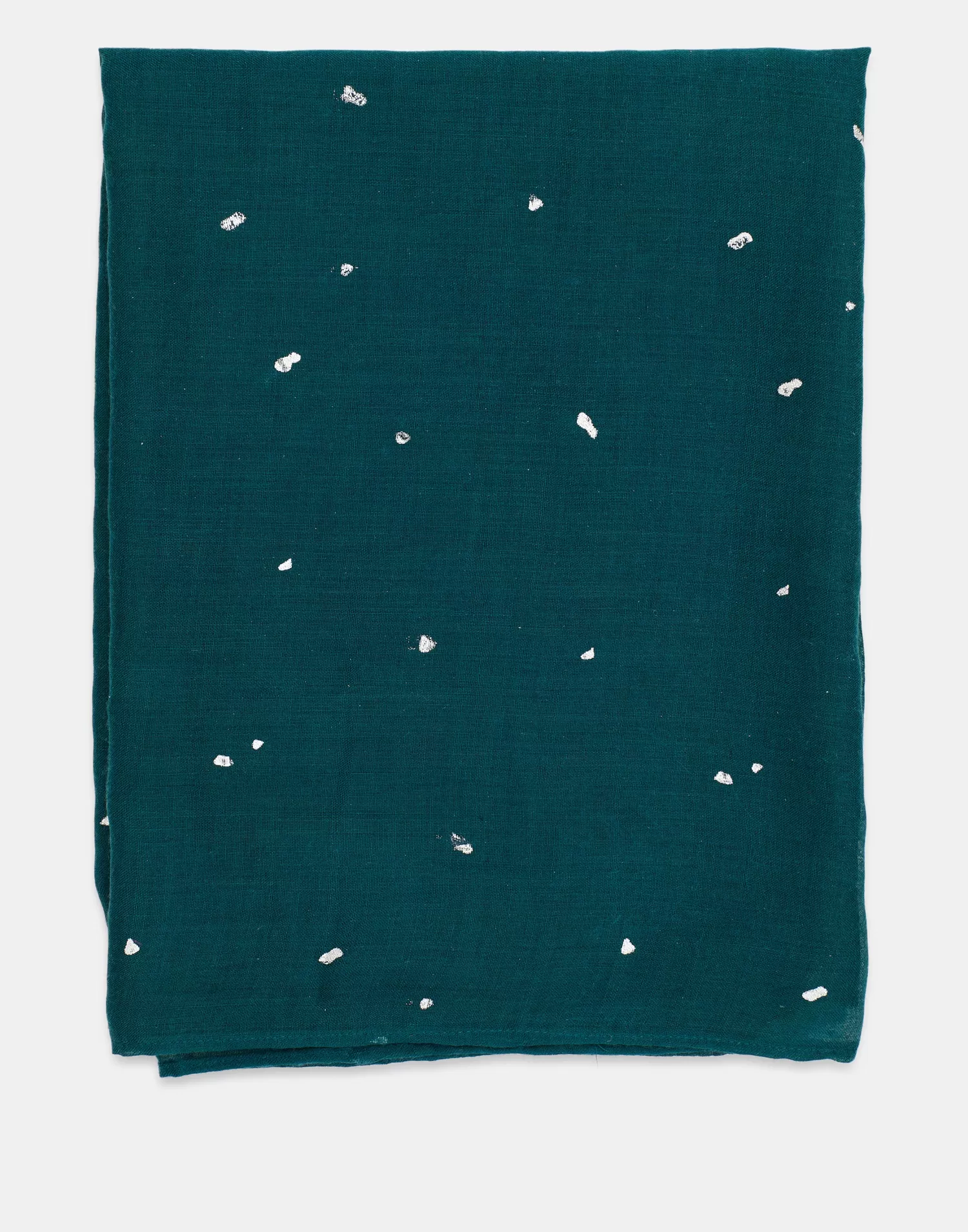 Scarves & Handkerchiefs*Natura Selection Silver Sparks Scarf 147807-GREEN