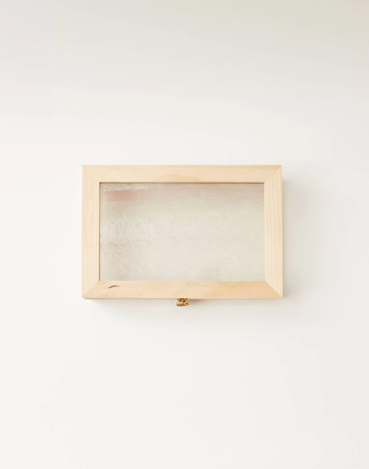 Decoration*Natura Selection Small Glass And Wood Display Case 144133-Natural