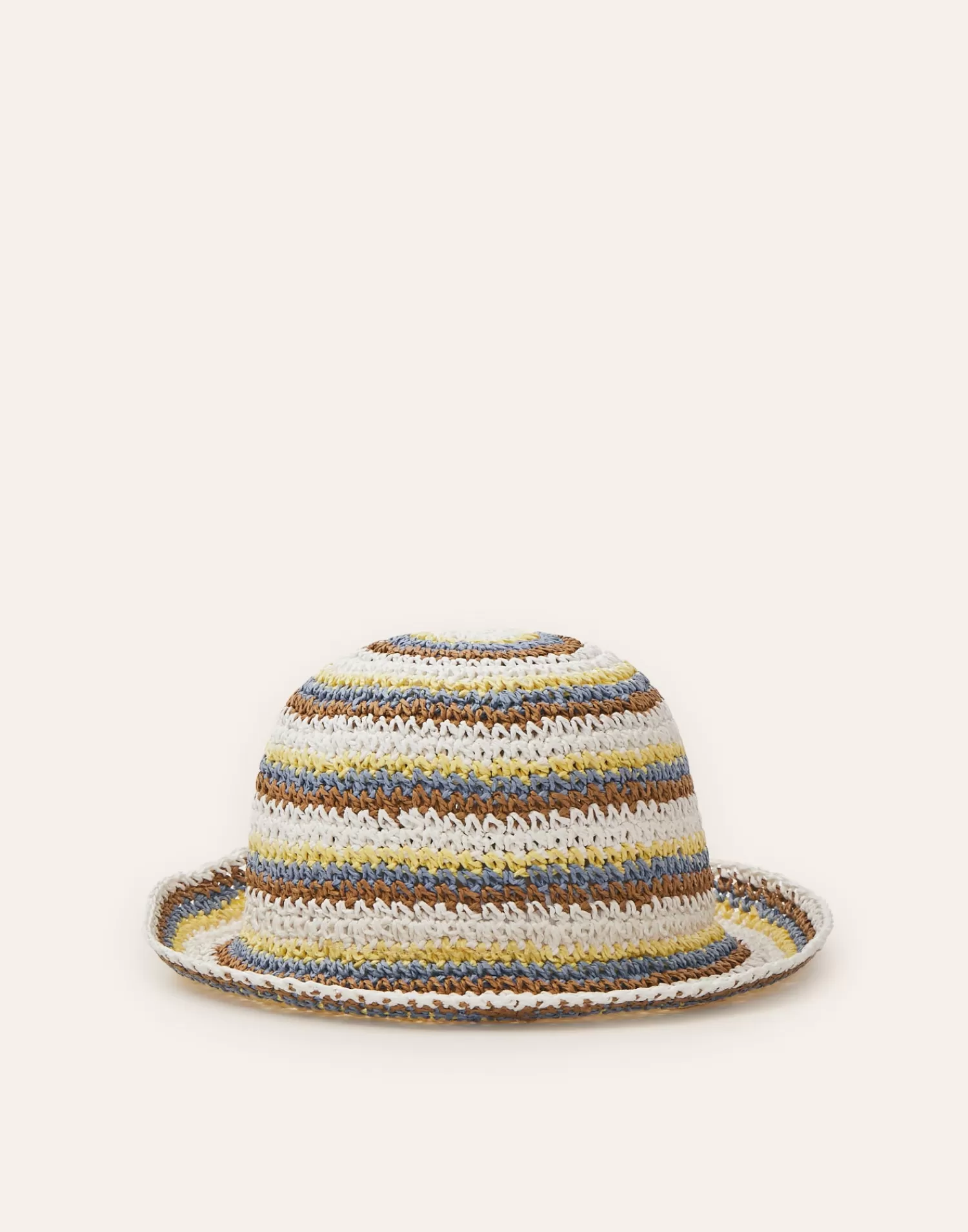 Hats & Caps*Natura Selection Soft Paper Bucket Hat 145597-ECRU