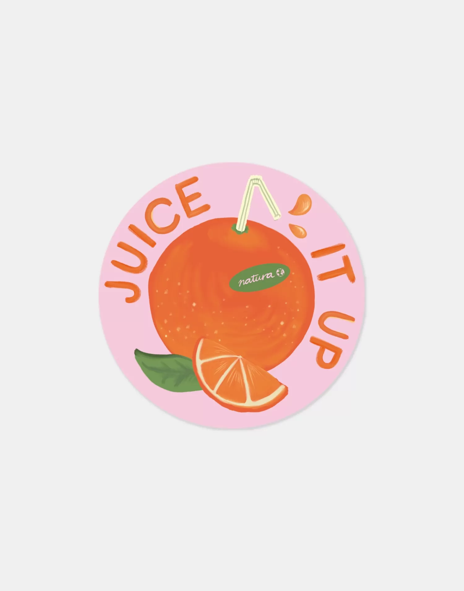 Stationery*Natura Selection Sticker Squeeze The Moment