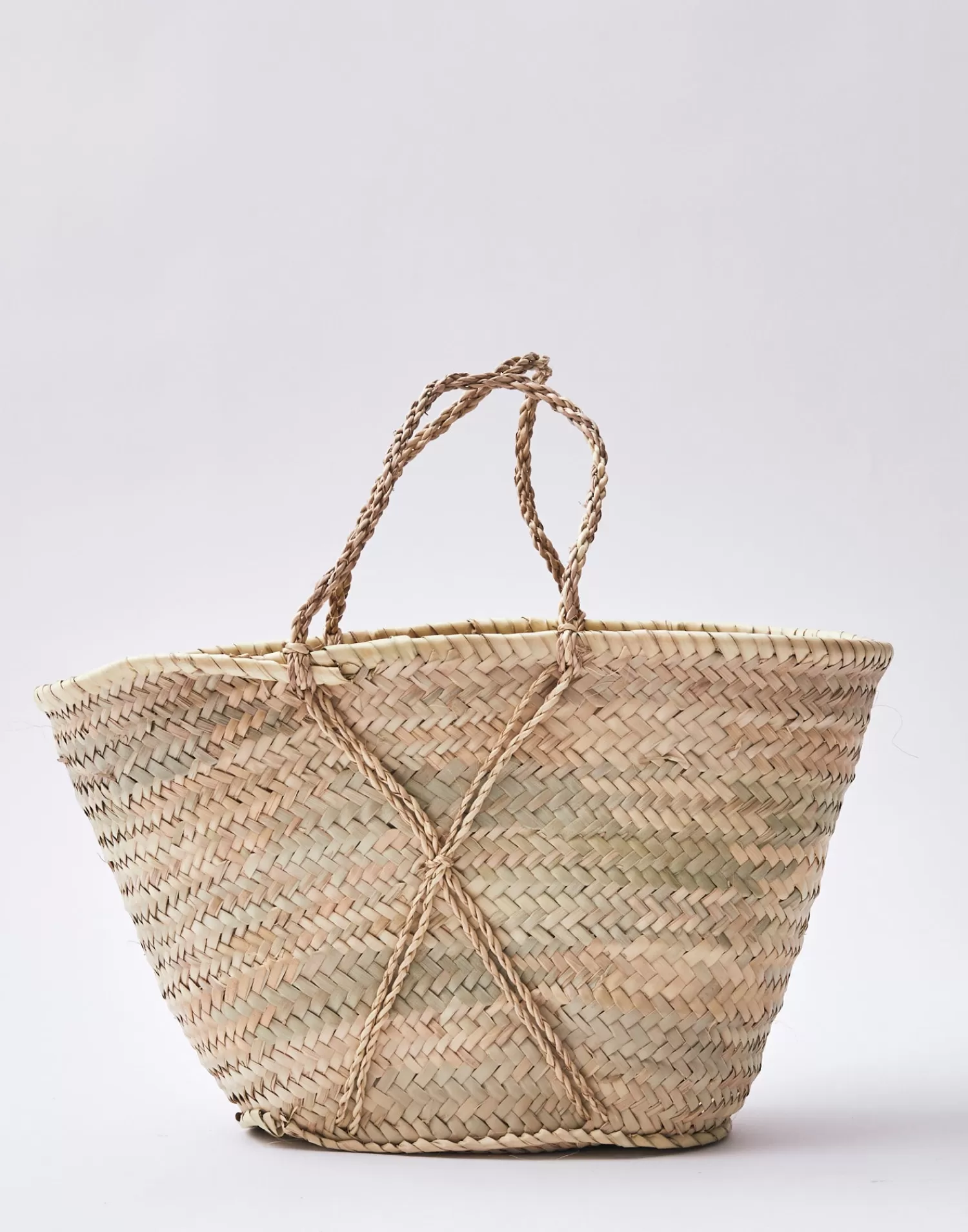 Bags & Purses*Natura Selection Straw Tote Bag With Cross