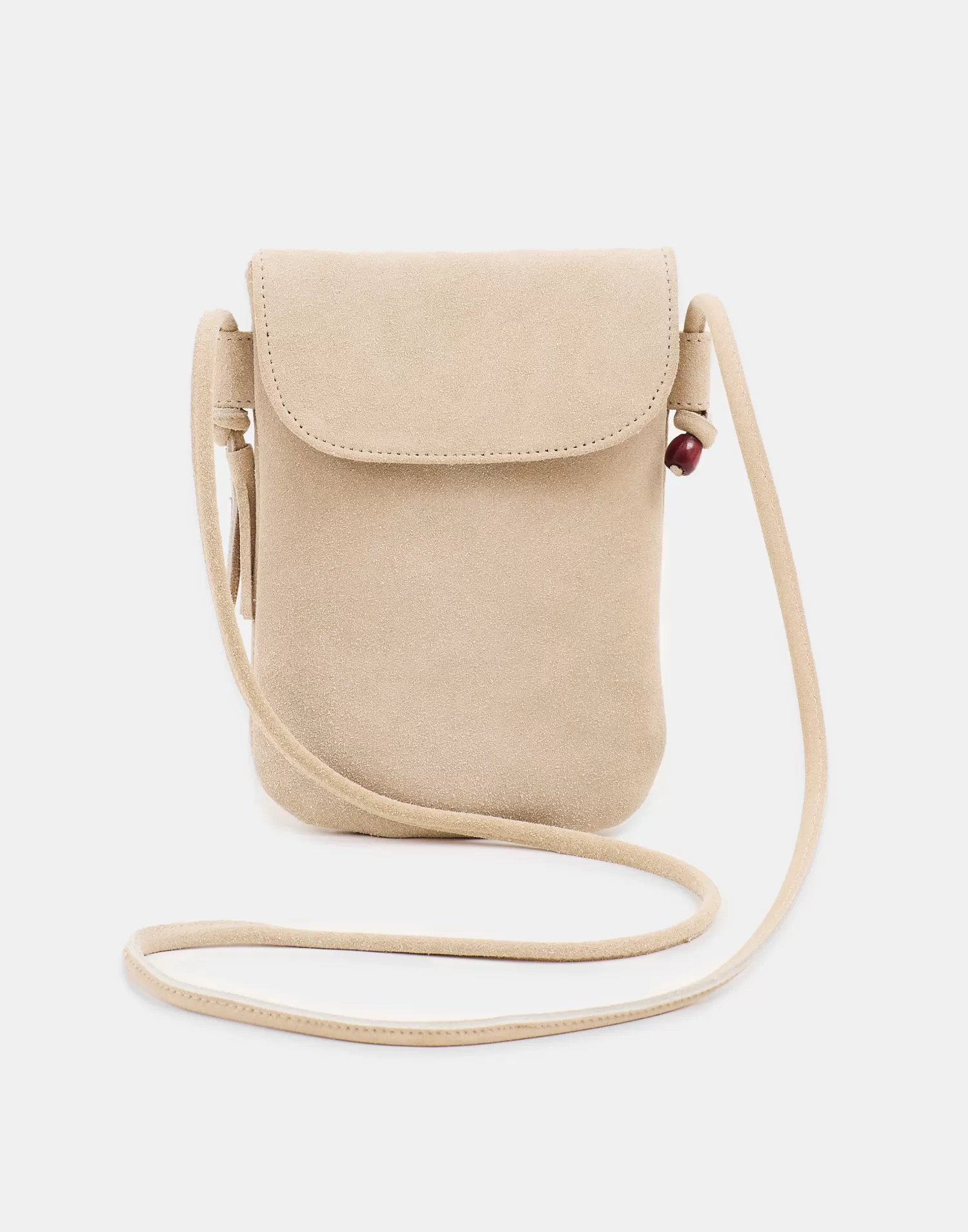 Bags & Purses*Natura Selection Suede Phone Holder 147831-ICE