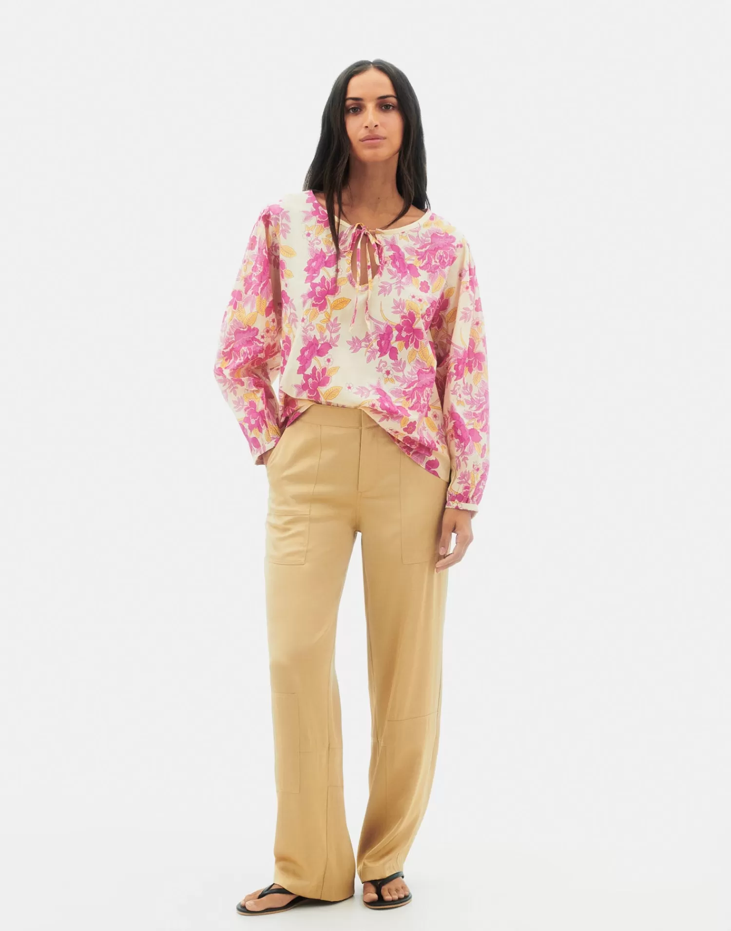 Pants*Natura Selection Surat Pants 147826-GOLD