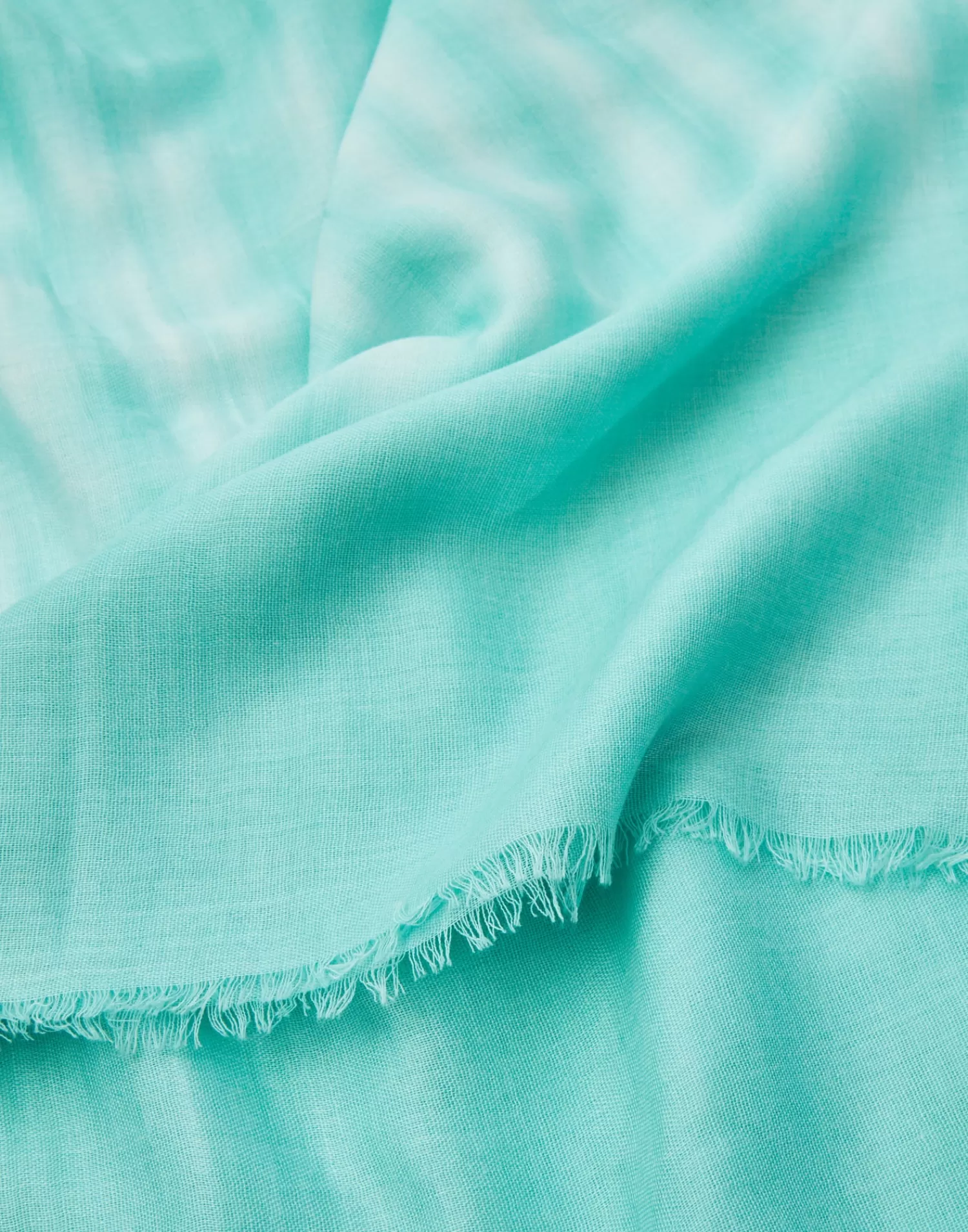 Scarves & Handkerchiefs | Pareo*Natura Selection Tie-dye Fringed Scarf 145596-TURQUOISE