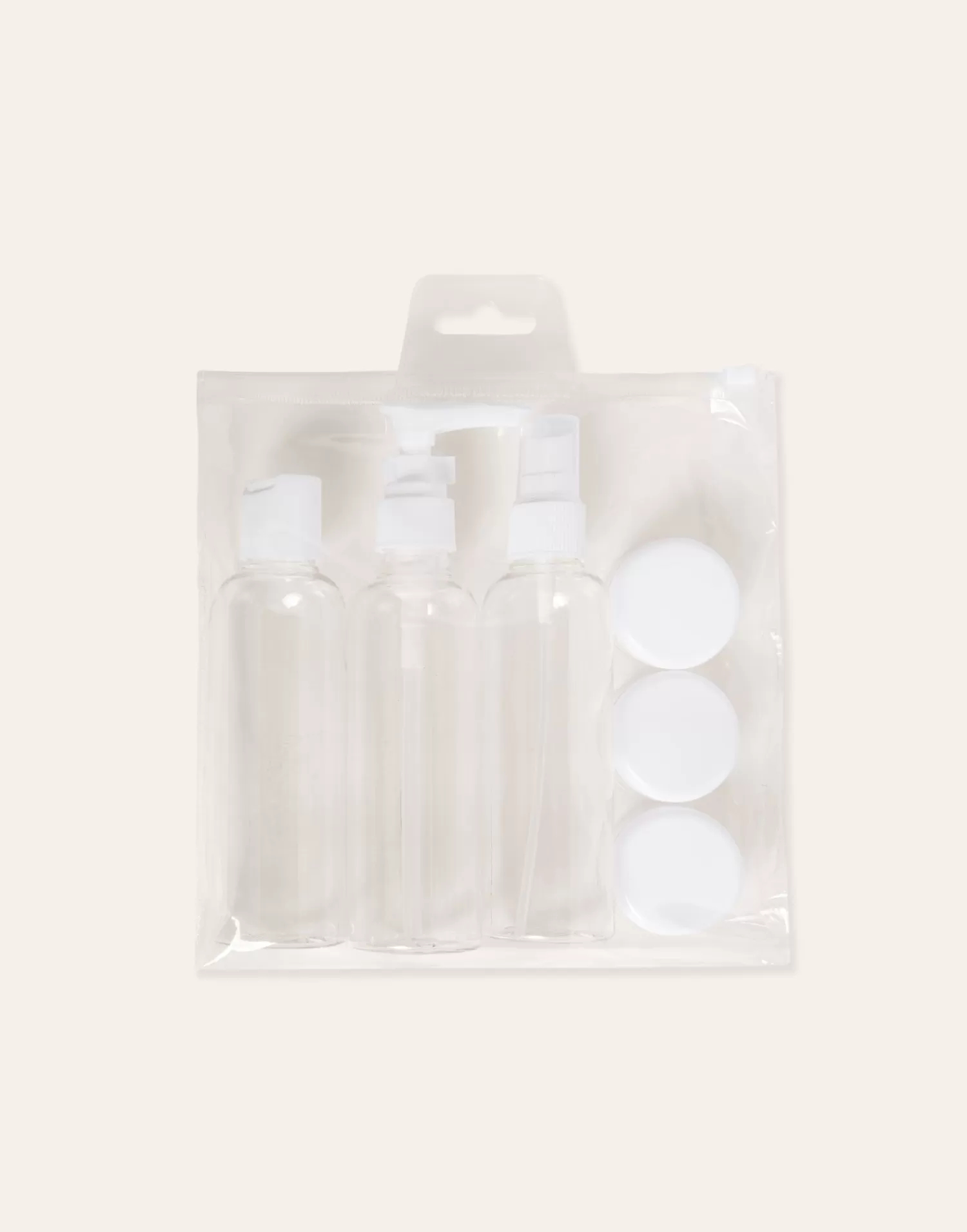 Cases | Travel*Natura Selection Travel Bottle Set 146065-WHITE