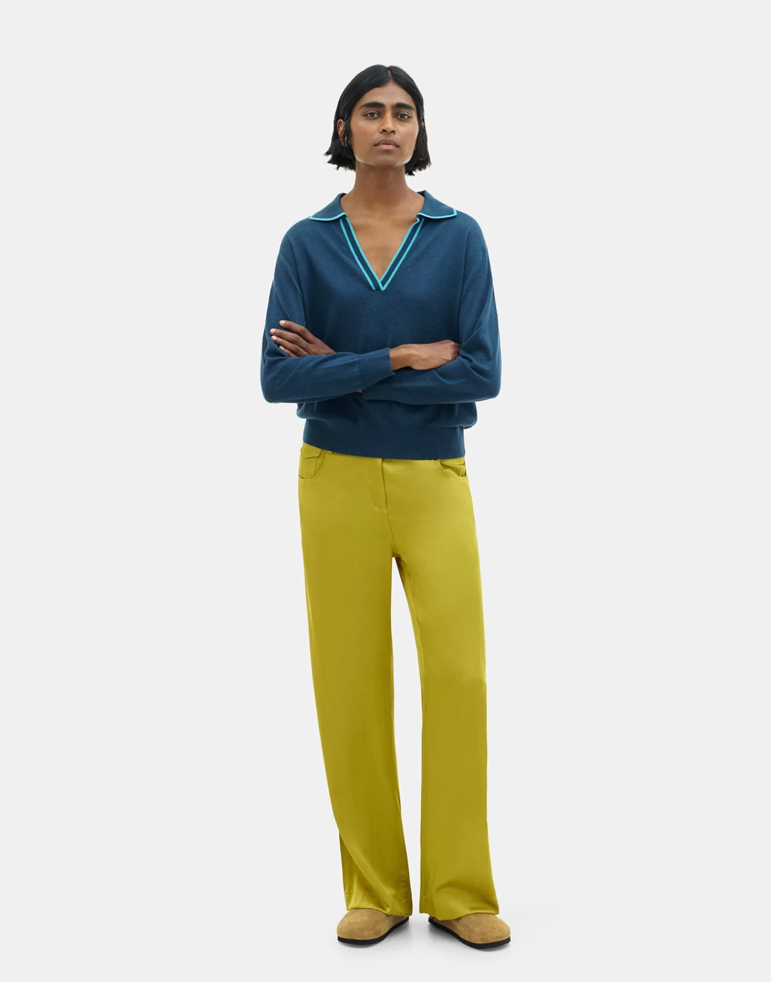 Pants*Natura Selection Tuarana Pants 149731-OLIVE