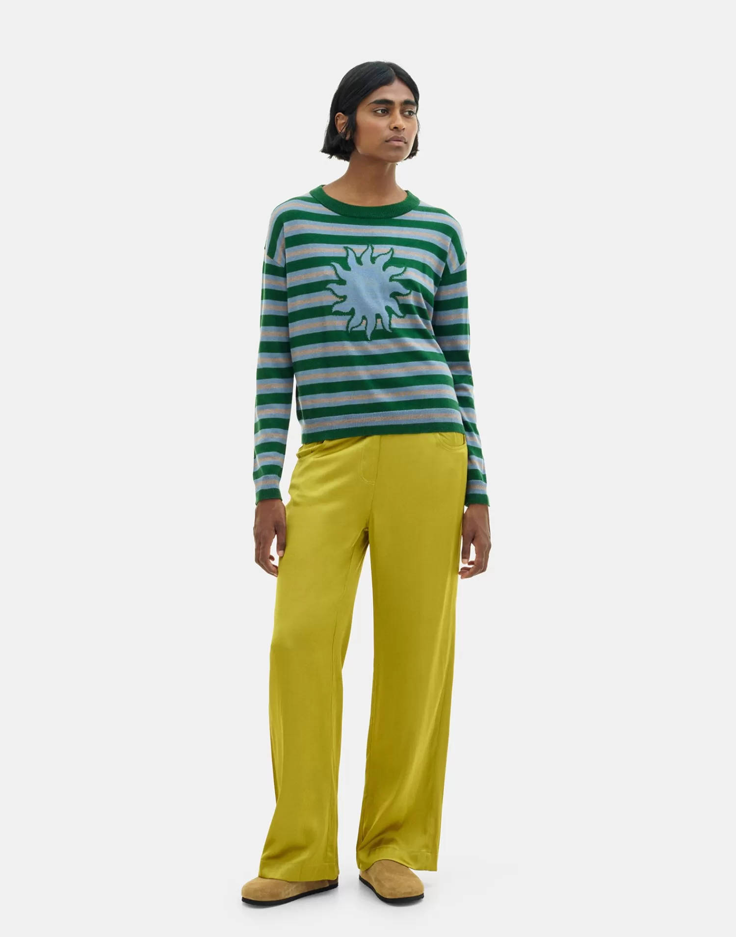 Sweaters & Cardigans*Natura Selection Uki Sweater 149809-GREEN