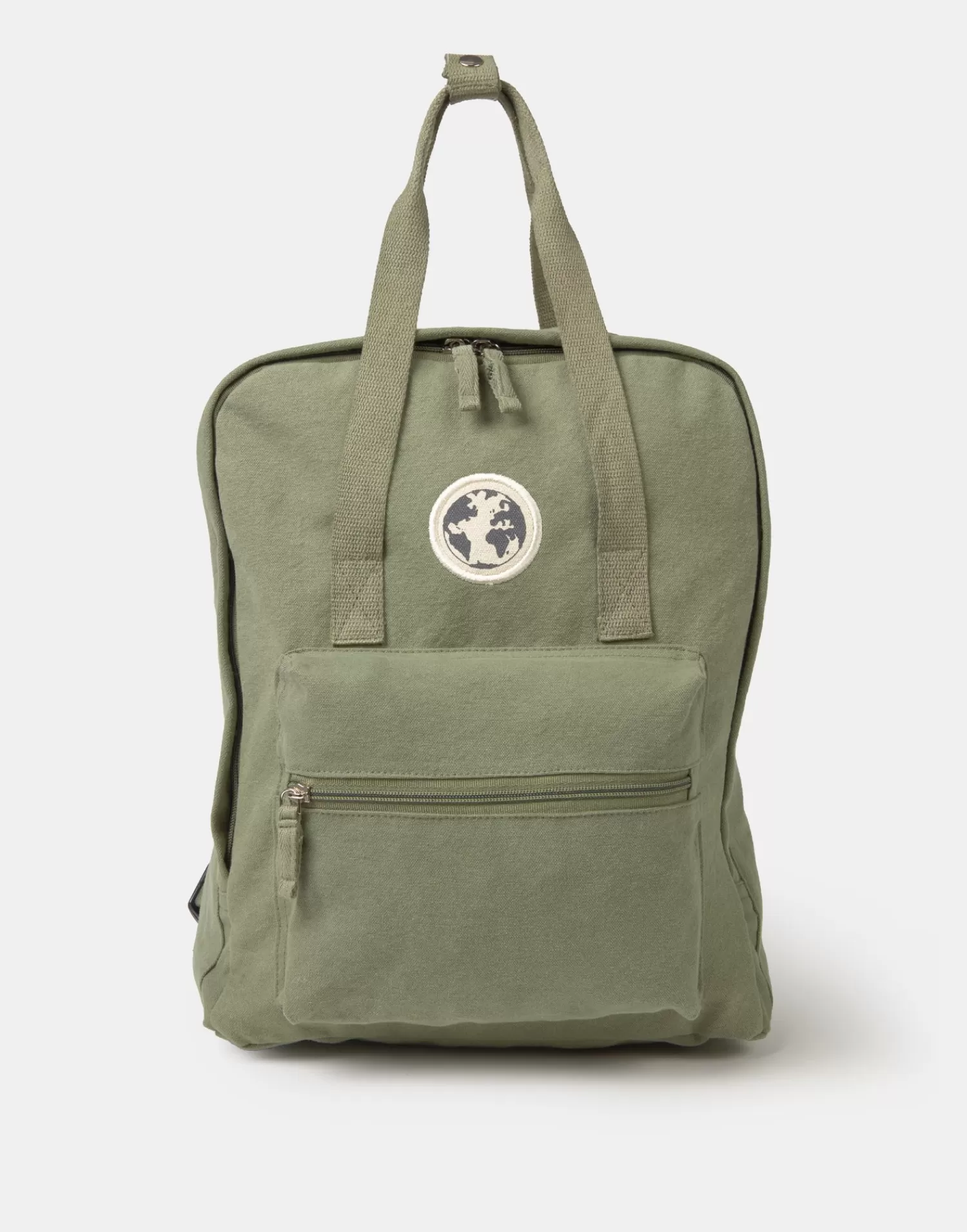 Backpacks & Bags | Travel*Natura Selection Washed Canvas Squared Backpack
