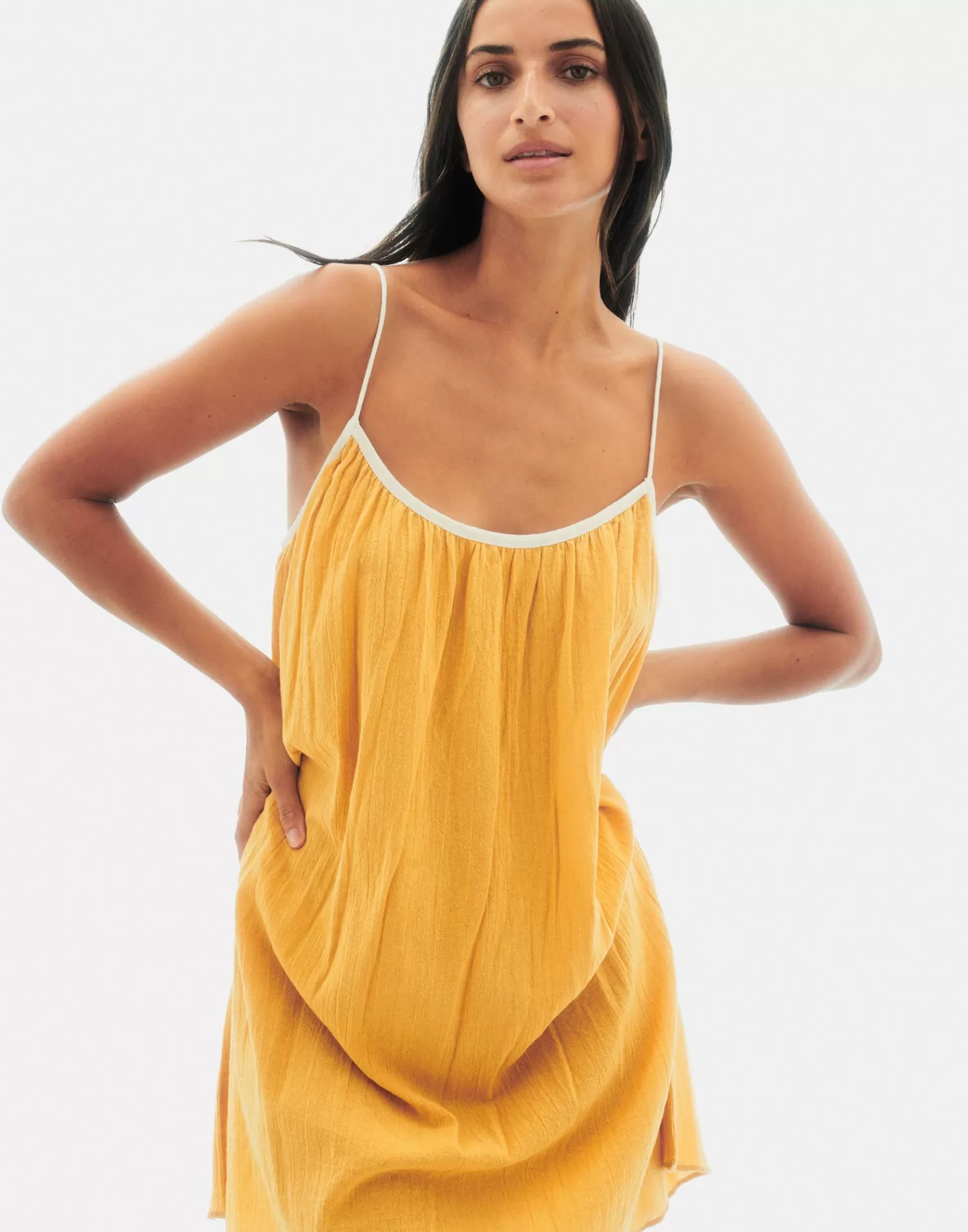 Dresses*Natura Selection Yemen Dress 147728-YELLOW