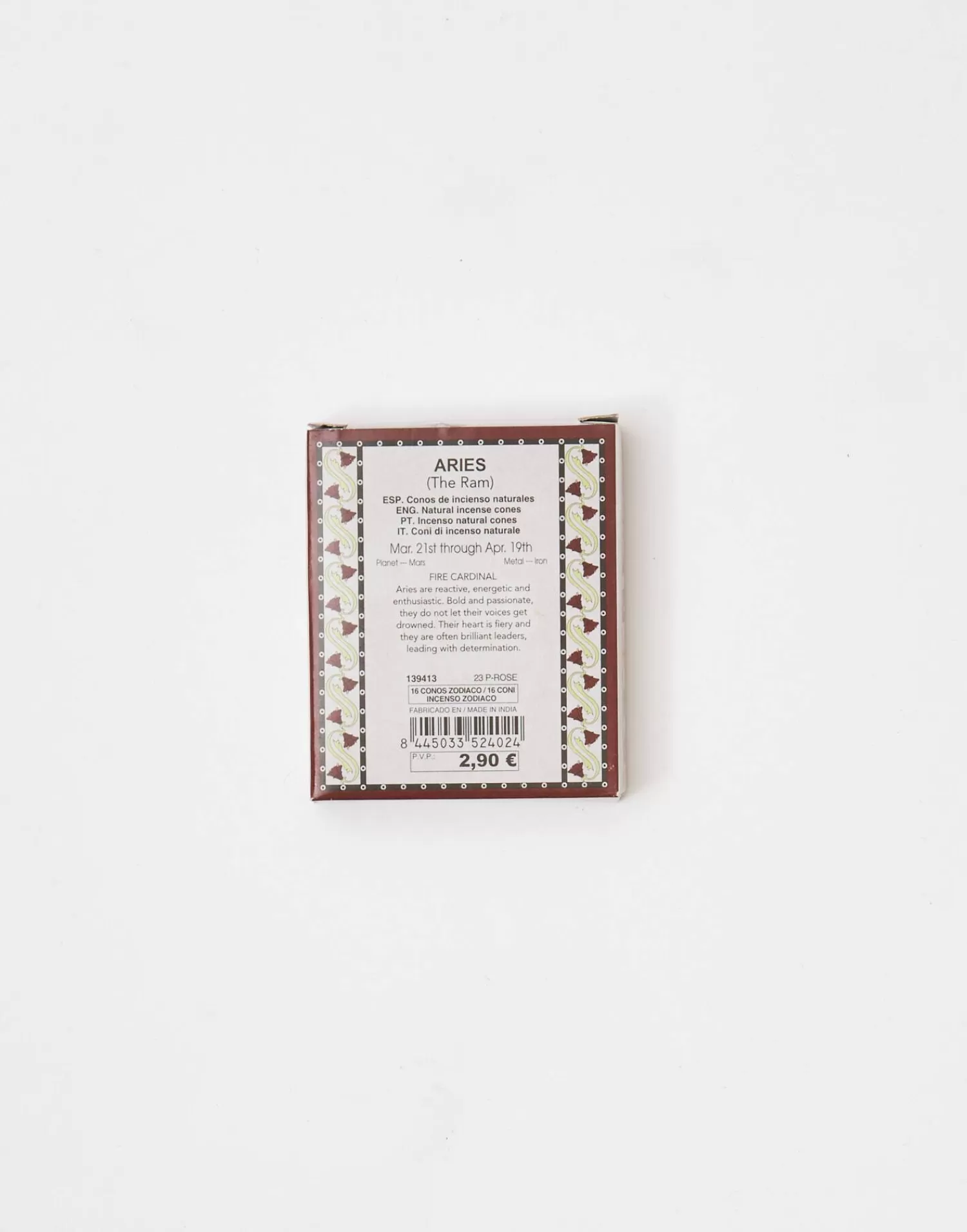 zodiac_incense_cones_24.webp Aromas & Diffusers | Incenses*Natura Selection Zodiac Incense Cones