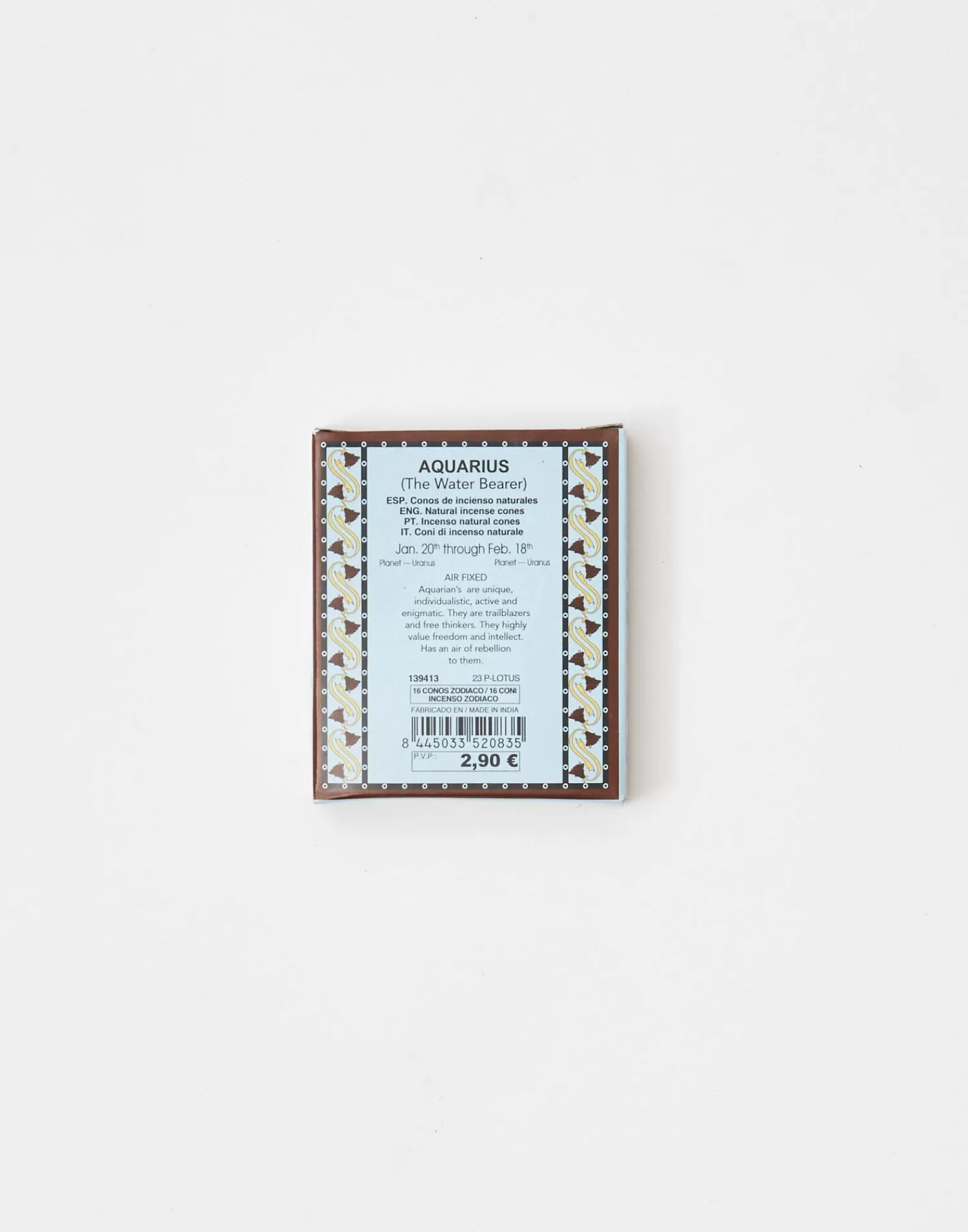 zodiac_incense_cones_45.webp Aromas & Diffusers | Incenses*Natura Selection Zodiac Incense Cones