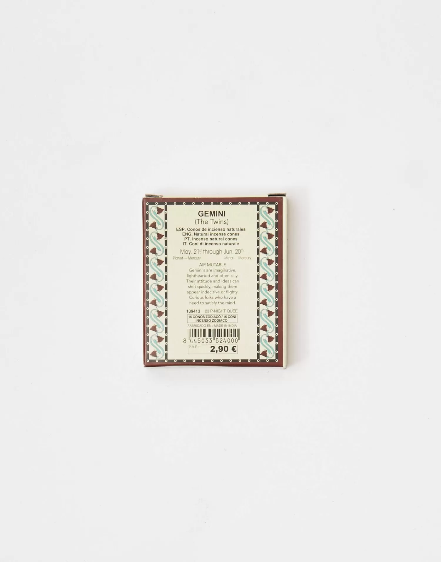 zodiac_incense_cones_8.webp Aromas & Diffusers | Incenses*Natura Selection Zodiac Incense Cones